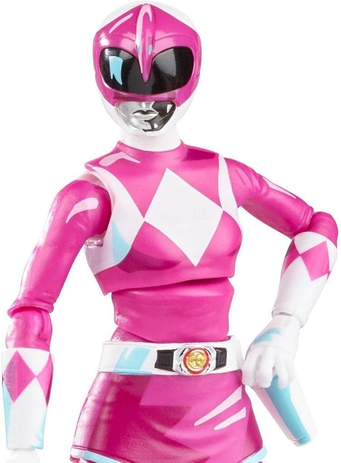 Power Rangers Lightning Collection Mighty Morphin Pink Ranger Cel-Shaded Edition - Figurio