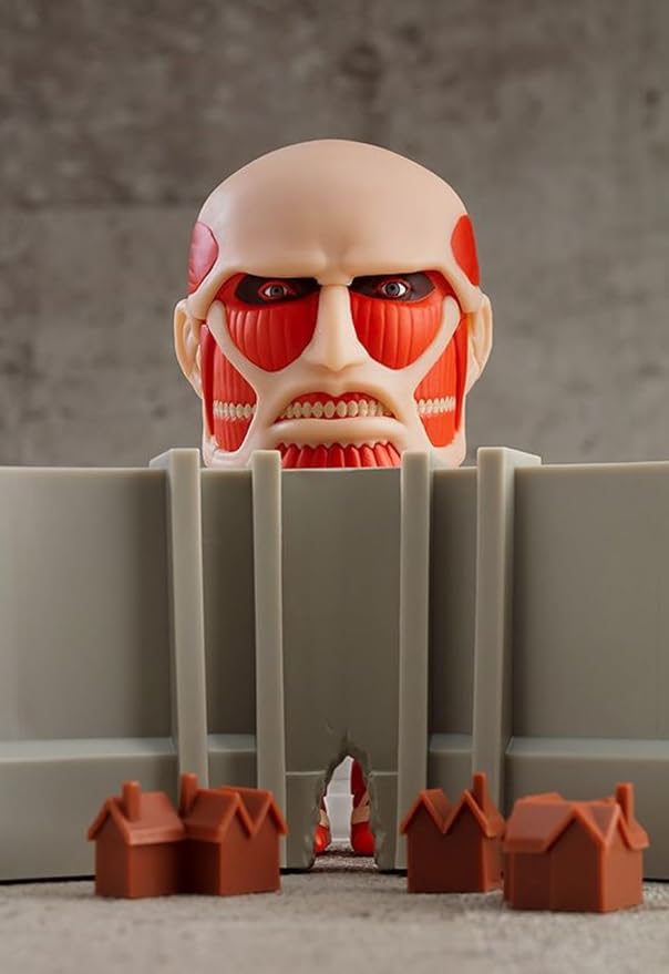 GOOD SMILE COMPANY Attack on Titan: Colossal Titan Nendoroid Action Figure Renewal Set - Figurio