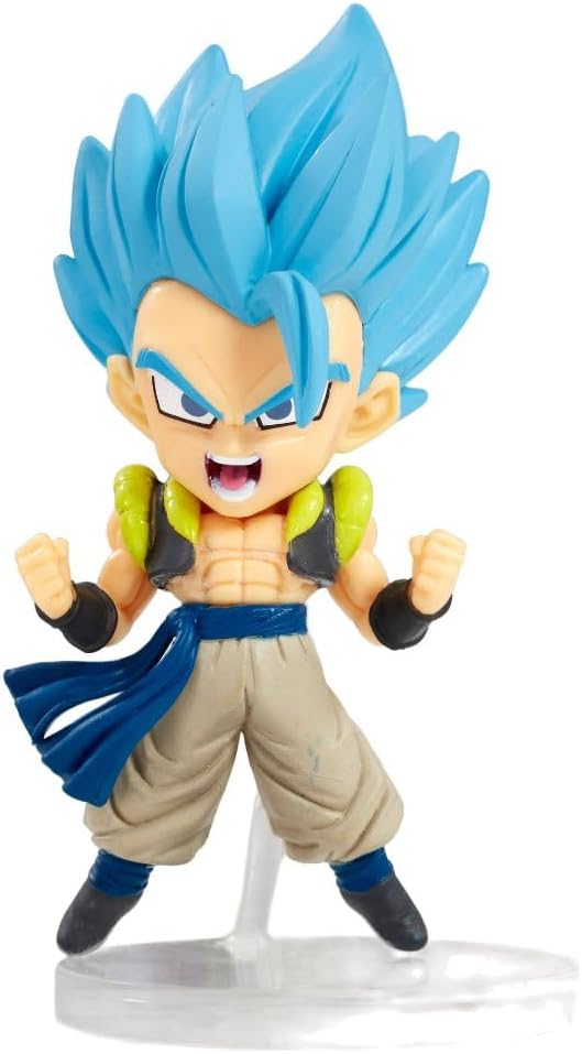 BANDAI Chibi Masters Dragon Ball: Super Saiyan Blue Gogeta - Figurio