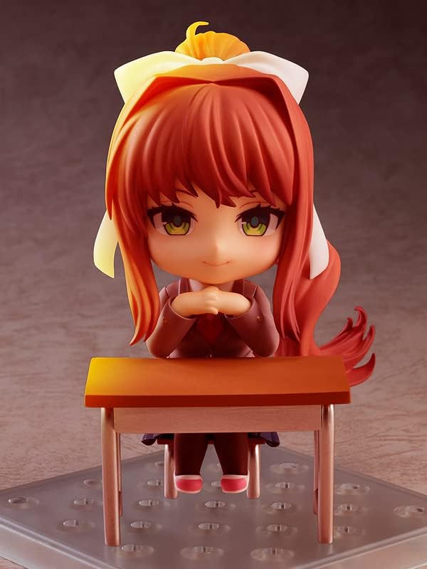 Good Smile Doki Doki Literature Club!: Monika Nendoroid Action Figure, Multicolor - Figurio