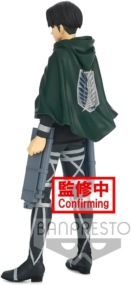 Banpresto 17960 Attack On Titan The Final Season Levi Ackerman Figure - Figurio