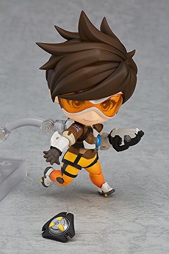 Good Smile Overwatch Tracer (Classic Skin Version) Nendoroid Figure,180 months to 1188 months - Figurio