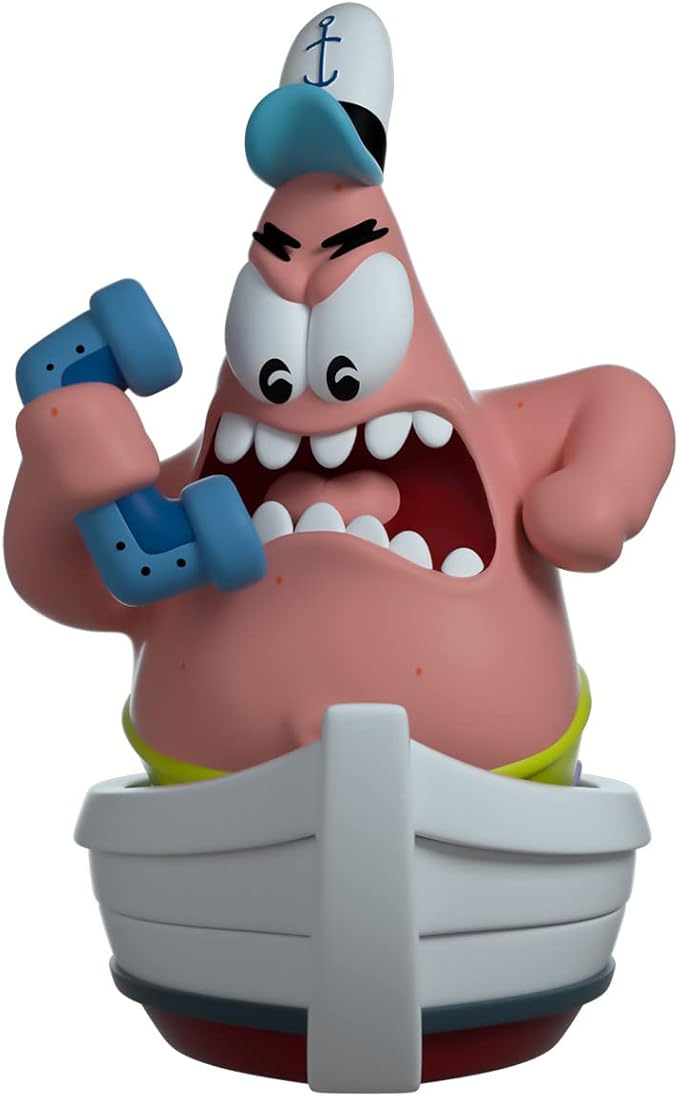 Youtooz No, This is Patrick 4.3" Vinyl Figure, High Detailed Collectible by Youtooz Spongebob Squarepants Collection - Figurio