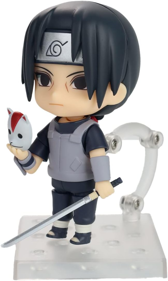 Good Smile Naruto Shippuden: Itachi Uchiha (Black Ops Version) Nendoroid Action Figure Multicolor - Figurio