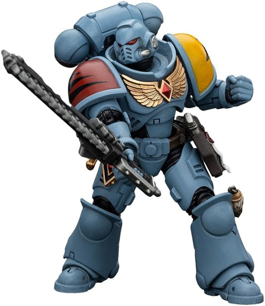 JOYTOY 1/18 Action Figure Warhammer 40,000 Space Wolves Intercessors V4 Anime Collection Model Birthday Gift - Figurio