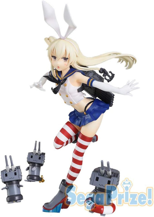 sega Kankore Shimakaze kai super-premium Figure Figurine 23cm japanese ver. - Figurio