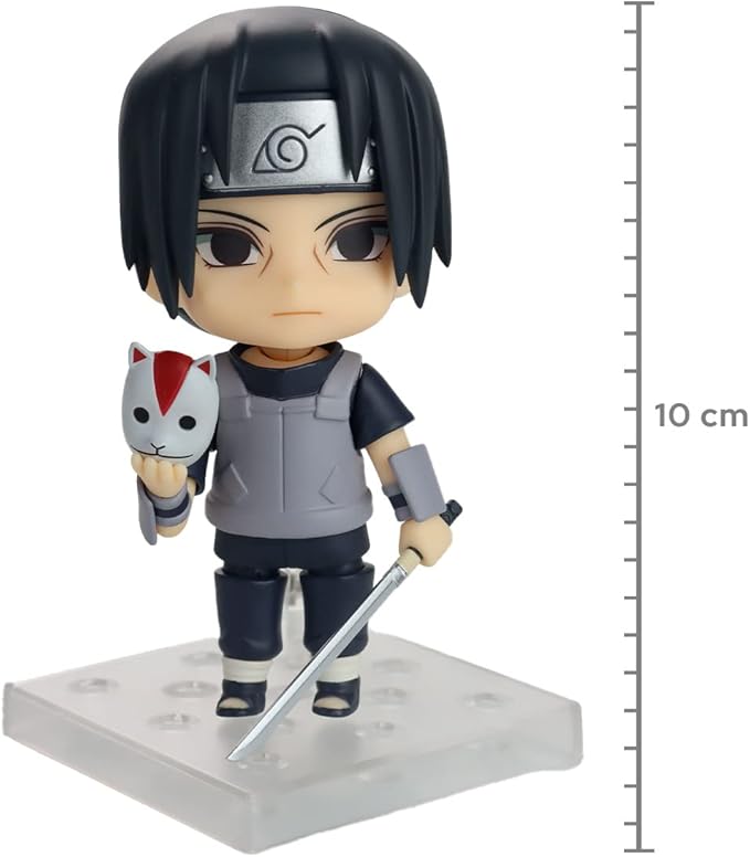 Good Smile Naruto Shippuden: Itachi Uchiha (Black Ops Version) Nendoroid Action Figure Multicolor - Figurio