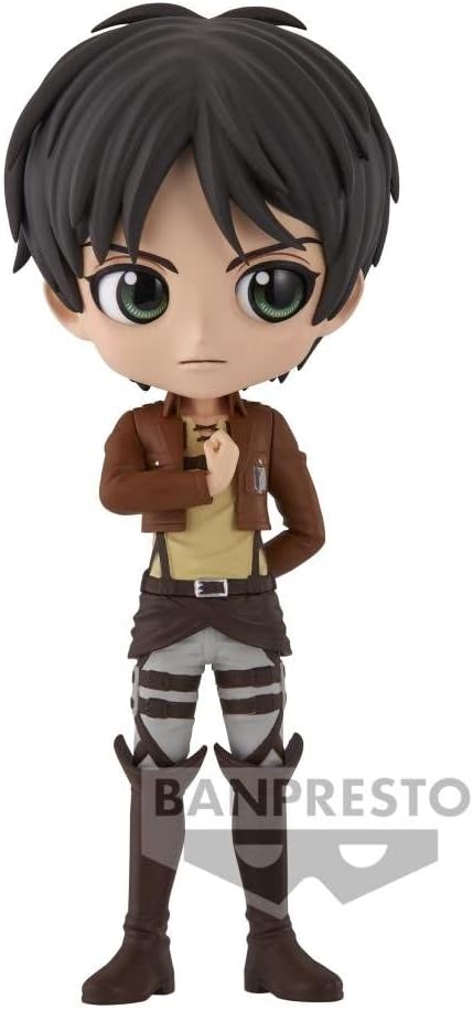 Banpresto - Attack on Titan - Eren Yeager Vol. 2 (Ver. A), Bandai Spirits Q posket Figure - Figurio