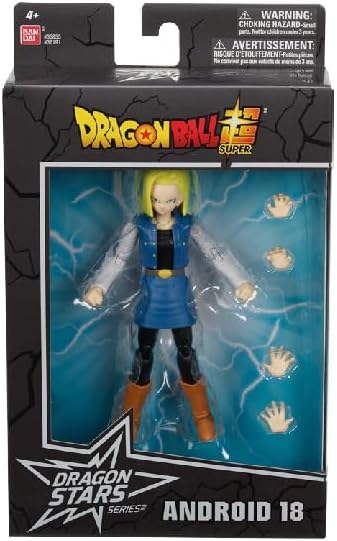 Dragon Ball Super - Dragon Stars - Android 18, 6.5" Action Figure - Figurio