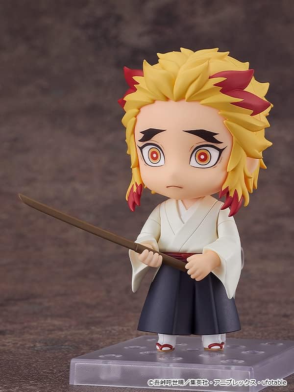 Good Smile Company Demon Slayer: Kimetsu no Yaiba – Senjuro Rengoku Nendoroid Action Figure - Figurio