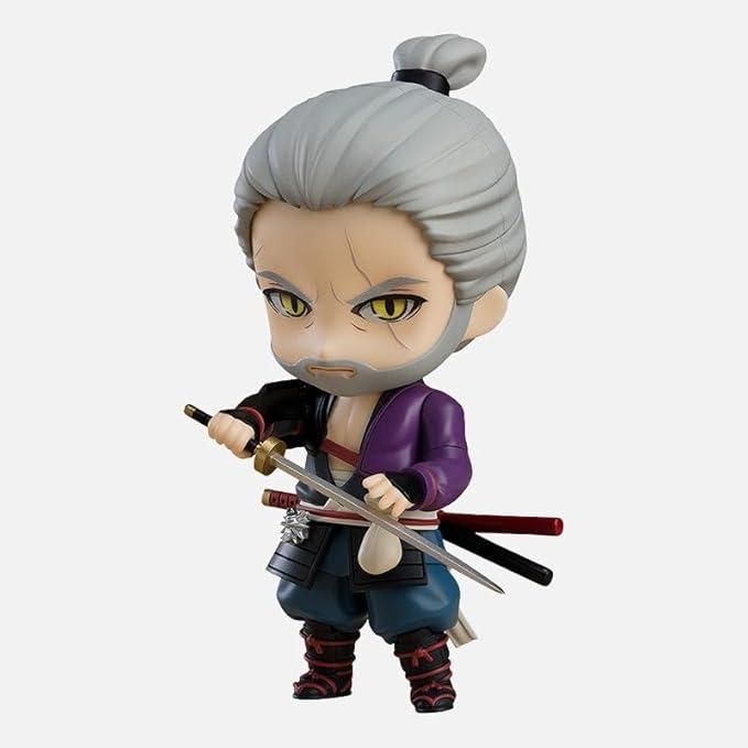 Good Smile The Witcher: Ronin – Geralt (Ronin Ver.) Nendoroid Action Figure,Multicolor - Figurio