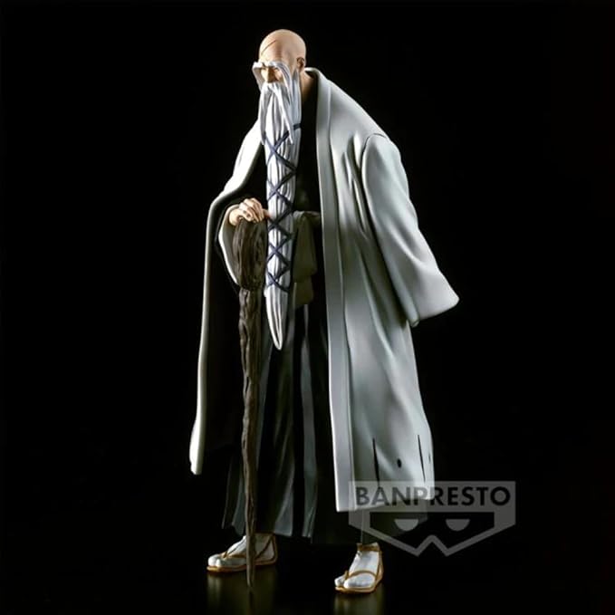 Banpresto 19225 Bleach Solid and Souls Shigekuni Yamamotogenryusai Figure - Figurio