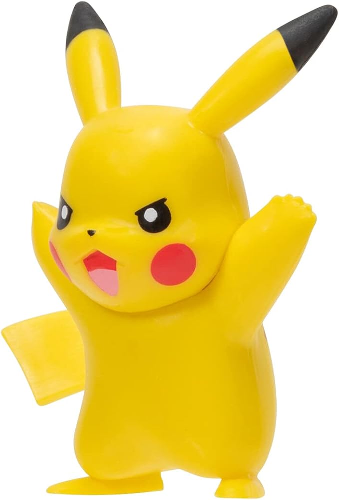 Pokémon PKW2660 - Clip 'n'Go Pokéball - Pikachu & Good Ball, Official Pokéball with Detailed 5 cm Figure - Figurio