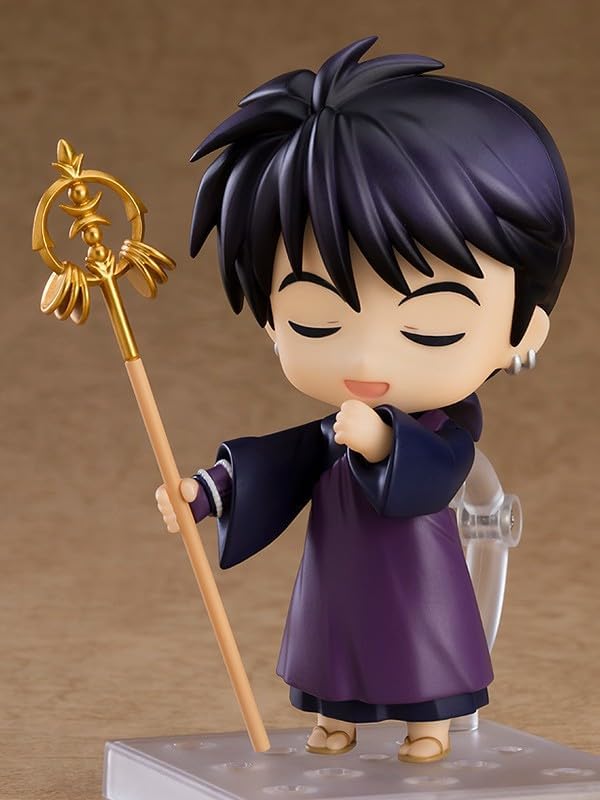 Good Smile Inuyasha: Miroku Nendoroid Action Figure, Multicolor - Figurio