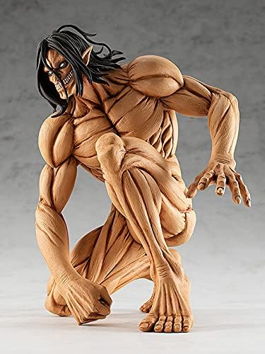 Good Smile Attack on Titan: Eren Yeager (Attack Titan Ver.) Pop Up Parade PVC Figure, Multicolor - Figurio