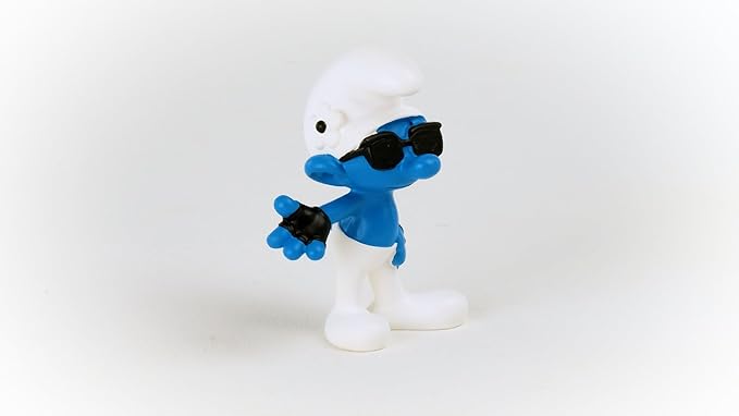 Schleich Smurfs, Collectible Retro Toys and Figurines for All Ages, Vanity Smurf Figure - Figurio