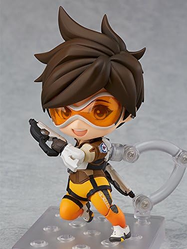 Good Smile Overwatch Tracer (Classic Skin Version) Nendoroid Figure,180 months to 1188 months - Figurio