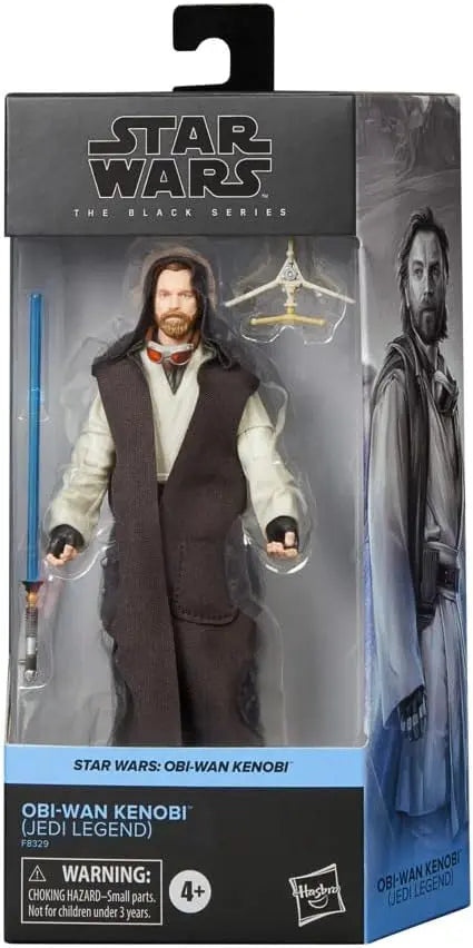 Star Wars: Obi-Wan Kenobi Black Series Obi-Wan Kenobi Exclusive Action Figure [Jedi Legend] - Figurio