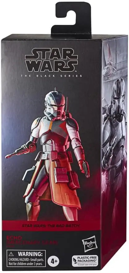 Hasbro Star Wars: The Bad Batch Black Series Echo (Mercenary Gear) 15cm Action Figure - Figurio