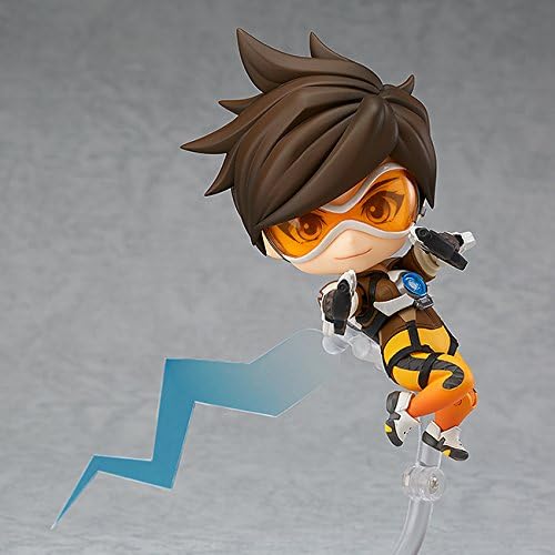 Good Smile Overwatch Tracer (Classic Skin Version) Nendoroid Figure,180 months to 1188 months - Figurio