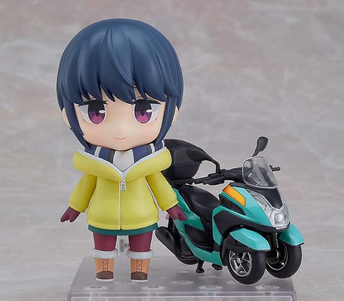 GOOD SMILE COMPANY Nendoroid Yuru Camp Rin Shima Tricyle Version, Non-Scale, Plastic, Pre-Painted Action Figure - Figurio