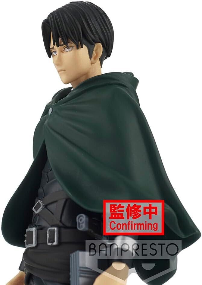 Banpresto 17960 Attack On Titan The Final Season Levi Ackerman Figure - Figurio