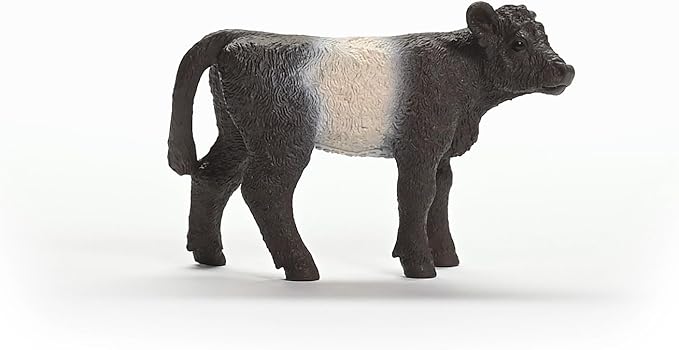 Schleich Farm World New 2024 Farm Animal Toy Galloway Calf Cow Figurine - Figurio