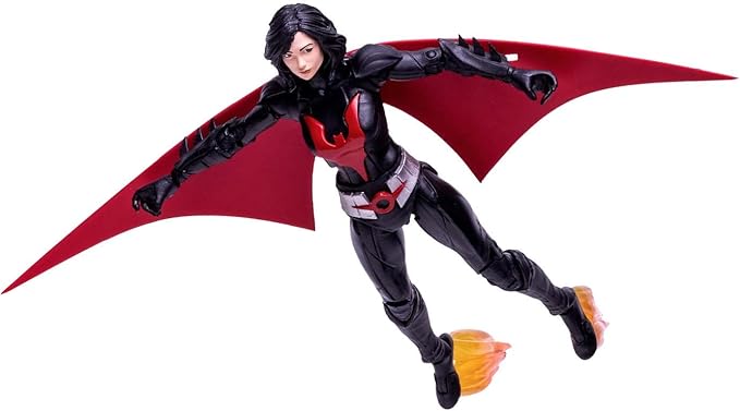 McFarlane Toys - DC Multiverse Batwoman Unmasked (Batman Beyond) 7" Action Figure with Accessories - Figurio