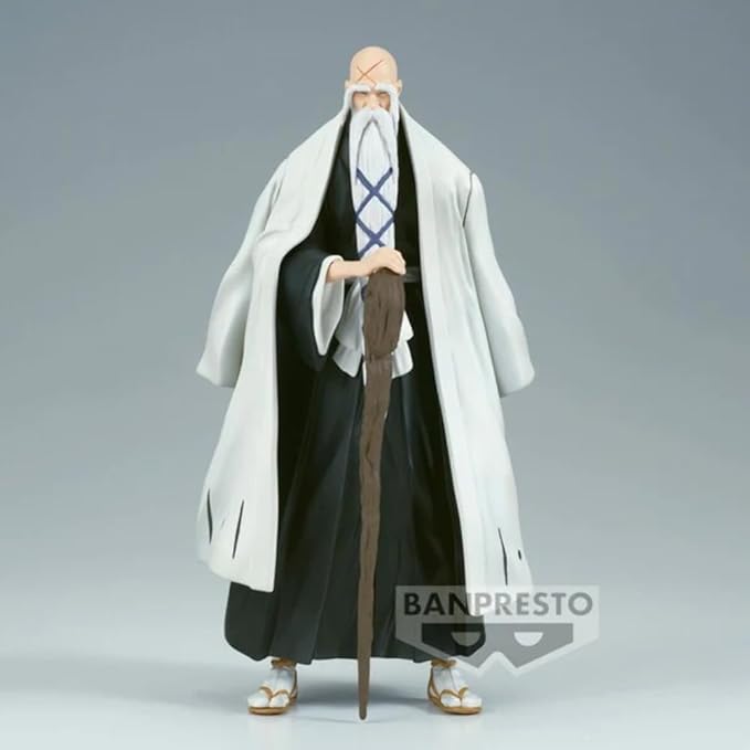 Banpresto 19225 Bleach Solid and Souls Shigekuni Yamamotogenryusai Figure - Figurio