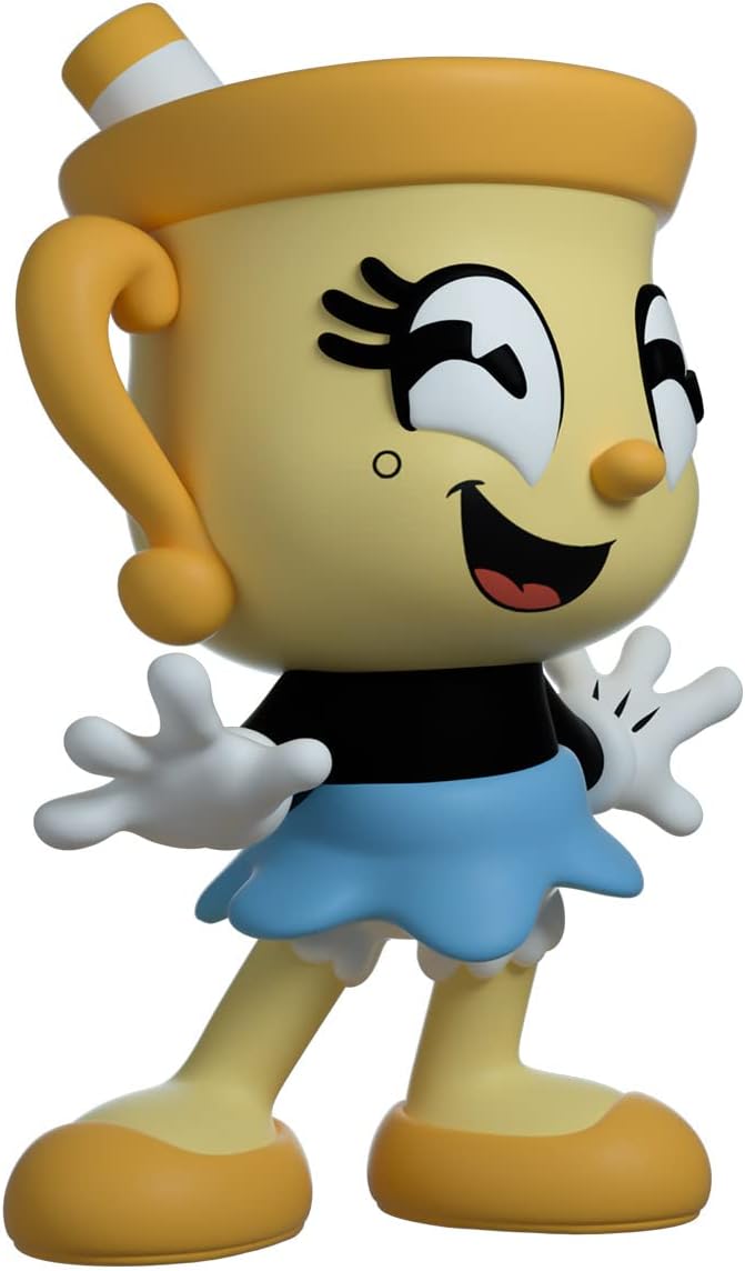 Youtooz Cuphead Ms. Chalice Figure, 4.5" Inch, Cuphead Youtooz Vinyl Figure of Ms Chalice from Youtooz Cuphead Collection - Figurio