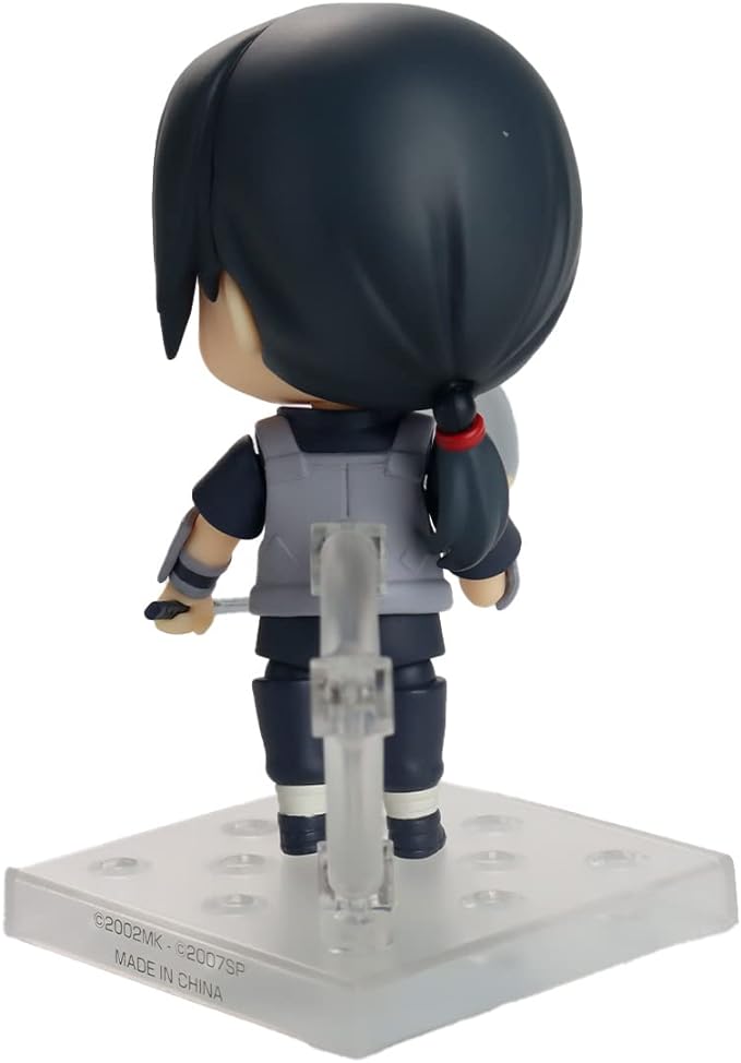 Good Smile Naruto Shippuden: Itachi Uchiha (Black Ops Version) Nendoroid Action Figure Multicolor - Figurio