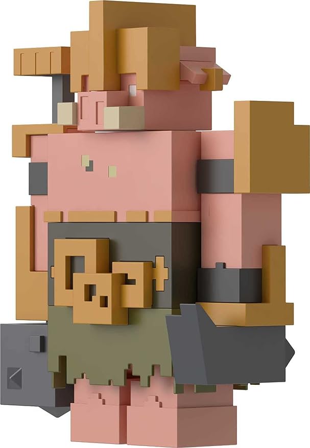 Mattel Minecraft Legends Action Figure, Portal Guard with Attack Action & Accessory, Collectible Toy - Figurio