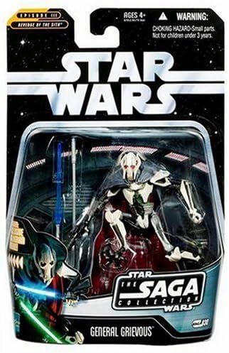 Hasbro Star Wars, The Saga Collection 2006 Series, General Grievous Action Figure #30, 3.75 Inches - Figurio