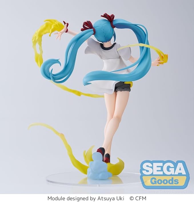 Hatsune Miku Mega 39's Shiny t.r Ver. Fig. 22 cm Hatsune Miku Project Diva figurizma - Figurio