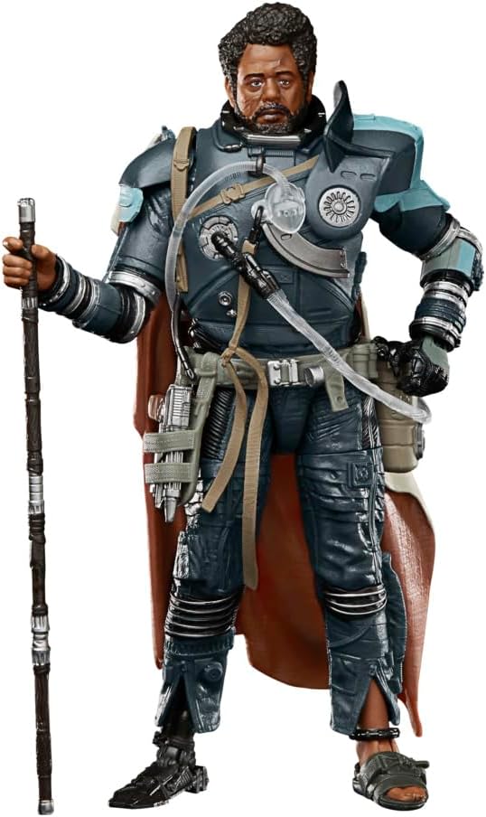 STAR WARS The Black Series Saw Gerrera Toy 6-Inch-Scale Rogue One: A Story Collectible Action Figure,Toys for Kids Ages 4 and Up - Figurio