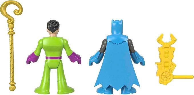 Fisher-Price Imaginext DC Super Friends Batman & The Riddler Figure Set for Preschool Kids Ages 3 to 8 Years - Figurio