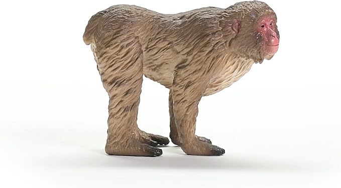 Schleich Wild Life New 2024 Wild Animal Toy Japanese Macaque Figurine - Figurio