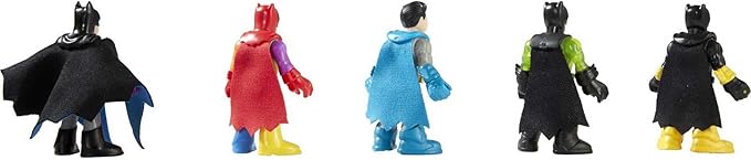 Fisher-Price Imaginext DC Super Friends Batman Toys 80th Anniversary Collection Figure Set for Adults & Preschool Kids Ages 3+ Years - Figurio