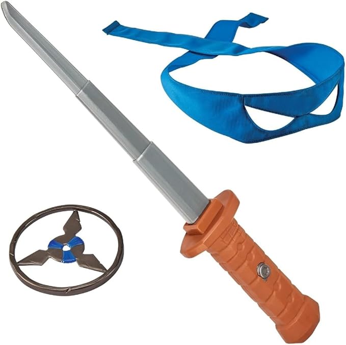 Teenage Mutant Ninja Turtles: Mutant Mayhem Leonardo Katana Sword Basic Role Play Set by Playmates Toys - Figurio