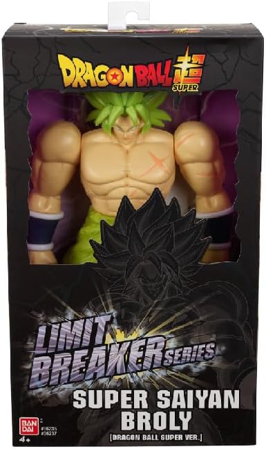 Dragon Ball Super – Super Saiyan Broly Version Limit Breaker 13” Figure, S1 Super Saiyan Broly (Dbs Version), Series 1 (36237) - Figurio