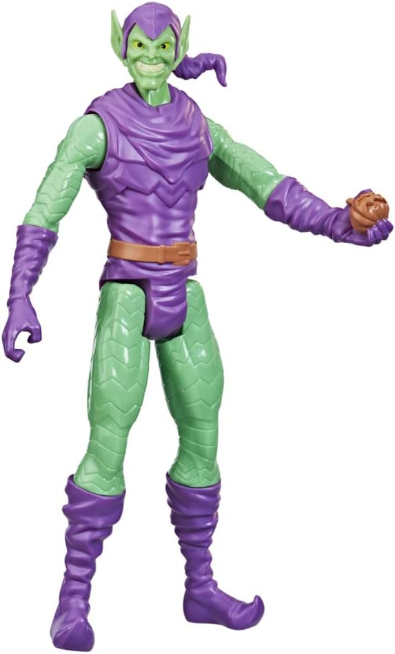 Marvel Titan Hero Series Green Goblin Toy 12-Inch-Scale Collectible Action Figure, Kids Ages 4 and Up - Figurio