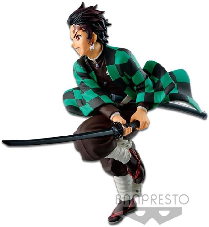 Banpresto 16373 Demon Slayer (Kimetsu no Yaiba) Vibration Stars Tanjiro Kamado Figure, multiple colors - Figurio