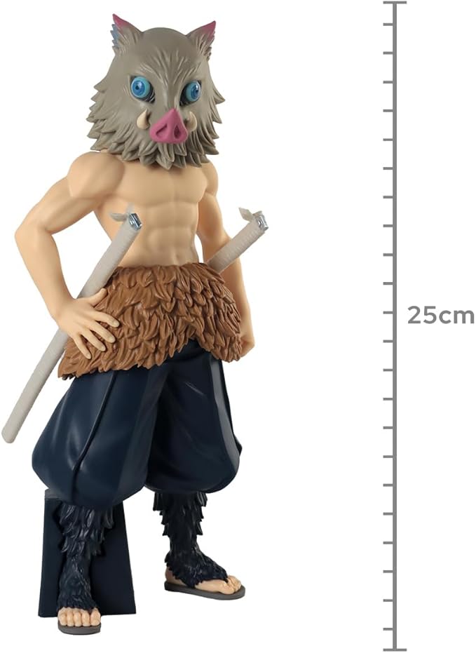 Banpresto - Demon Slayer - Grandista - Inosuke Hashibira Statue - Figurio