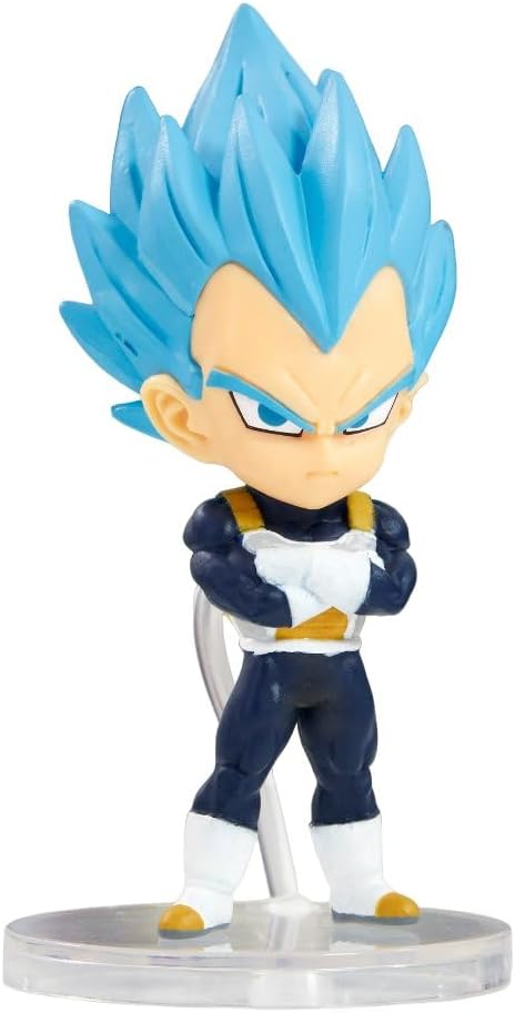 BANDAI Chibi Masters Dragon Ball: Super Saiyan Blue Vegeta - Figurio