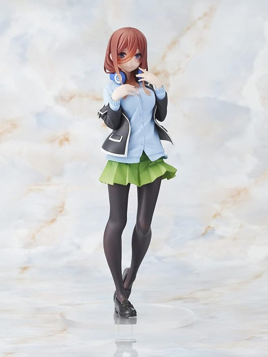 Taito The Quintessential Quintuplets Coreful Figure Nakano Miku ~Uniform ver~ Prize Figure - Figurio