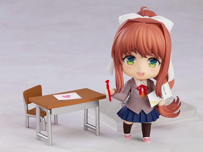 Good Smile Doki Doki Literature Club!: Monika Nendoroid Action Figure, Multicolor - Figurio