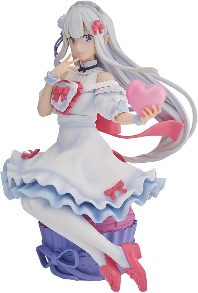 Ichibansho Figure - Re:Zero - Starting Life in Another World - Emilia (Sweet Happy Life!), Bandai Spirits Collectible Statue - Figurio