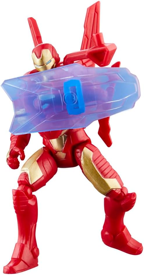 Marvel Epic Hero Series Battle Gear Iron Man Action Figure, 4-Inch, Avengers Super Hero Toys for Kids Ages 4 and Up - Figurio