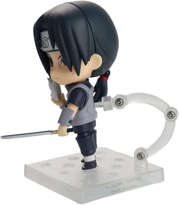 Good Smile Naruto Shippuden: Itachi Uchiha (Black Ops Version) Nendoroid Action Figure Multicolor - Figurio