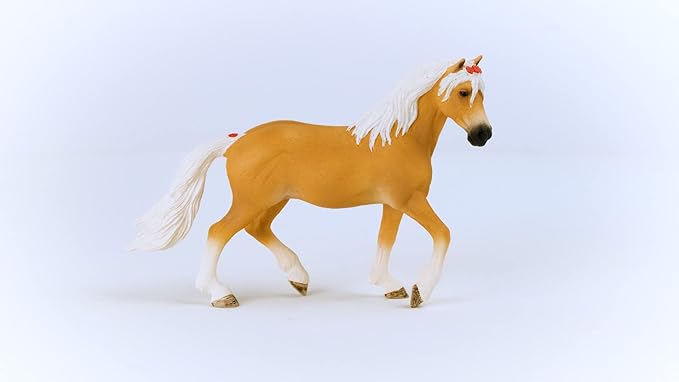 Schleich Horses 2023, Horse Club, Horse Toys for Girls and Boys Haflinger Mare Horse Toy Figurine, Ages 5+ - Figurio